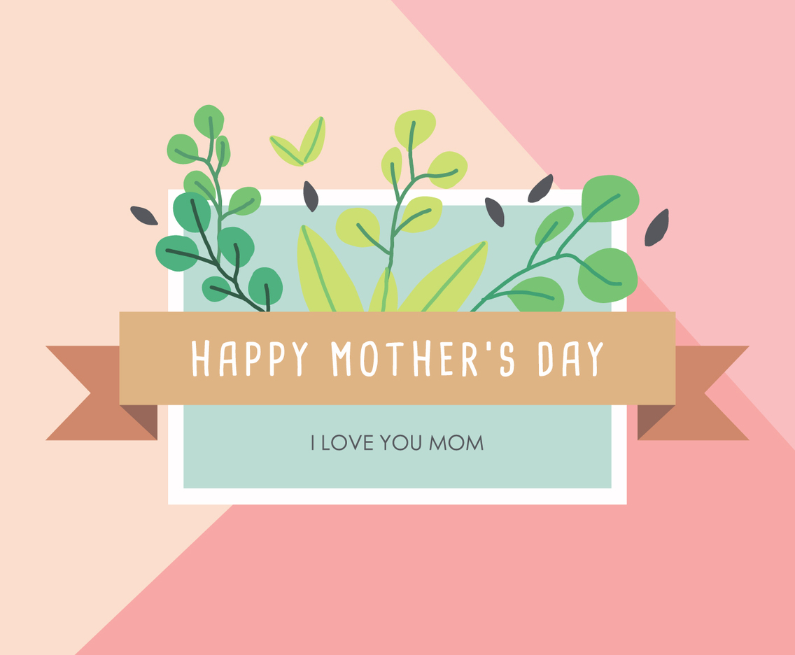 Delicate Card For Mother's Day