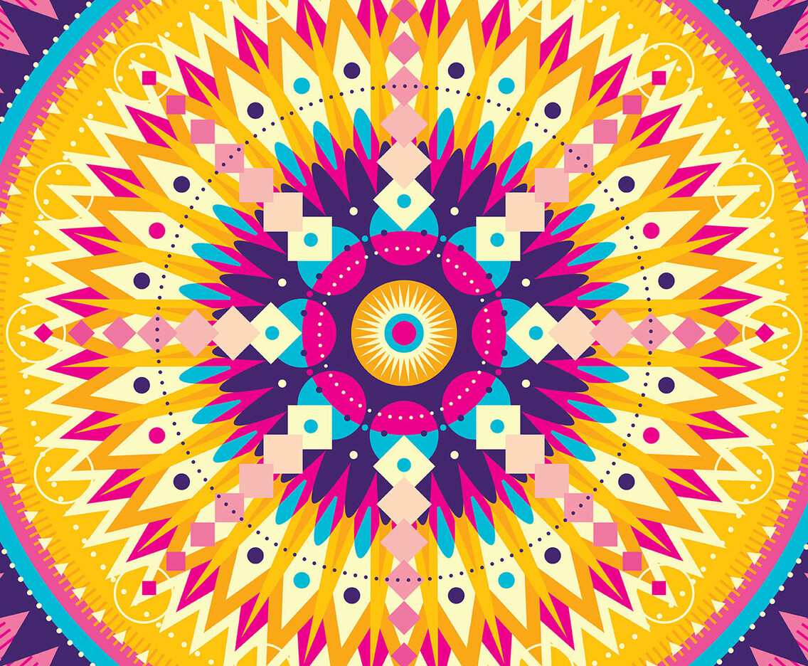 kaleidoscope pattern