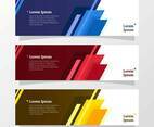 Abstract Geometric Banner