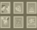 Vintage Wedding Stamp