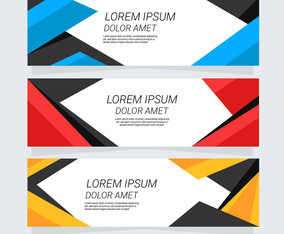 Geometric Banner Design