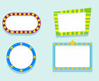 Funky Frames Vectors