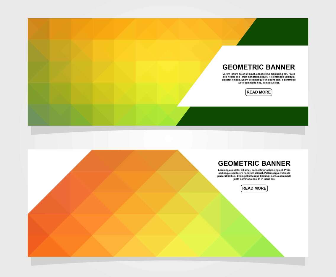 Geometric Banner