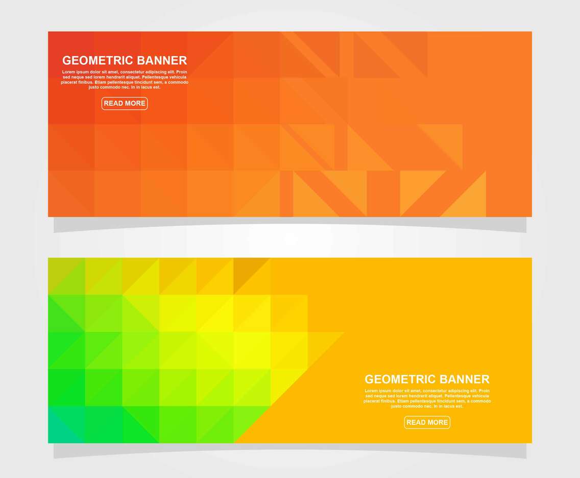 Geometric Banner