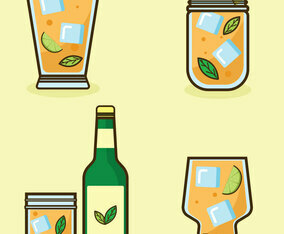 Mint Julep Vector Pack