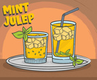 Mint julep vector