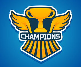Outstanding Champions Vectors