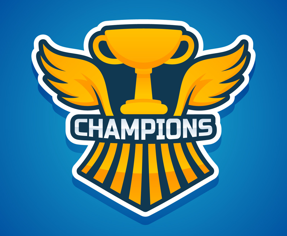 Outstanding Champions Vectors