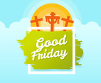 Good Friday Design Greeting Card