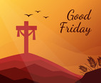Jesus Cross Good Friday Background