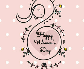 Happy Women's Day Vector