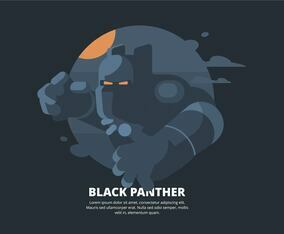 Black Panther Illustration