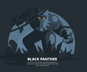 Black Panther Illustration