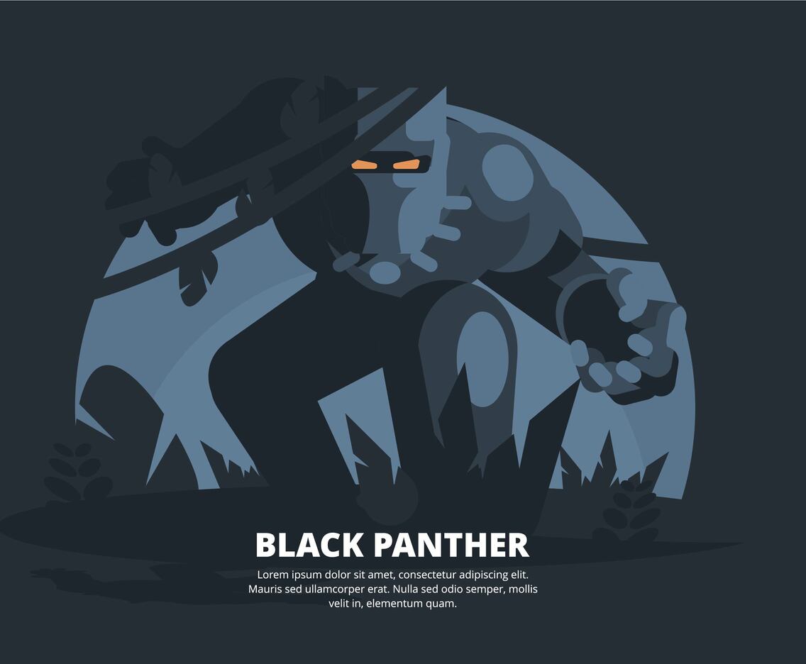 Black Panther Illustration