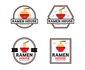 Ramen House Badge Collection
