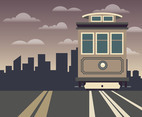 New Orleans Streetcar Illustration