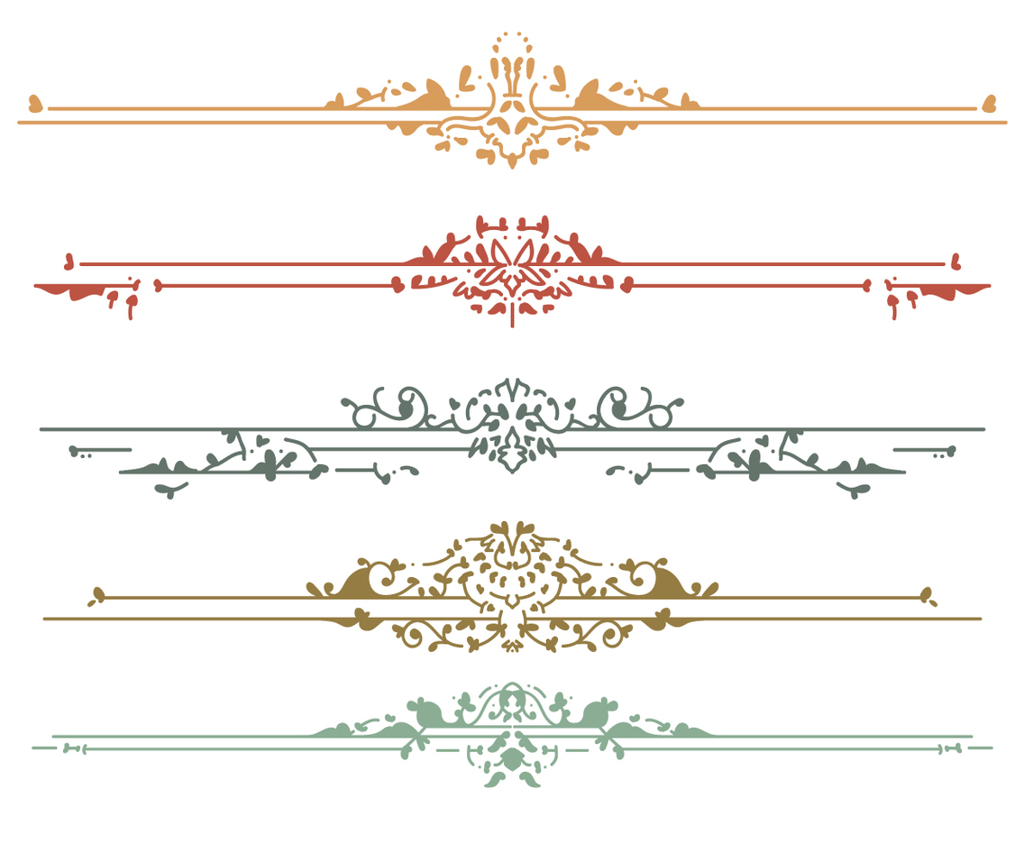 Beautiful Art Nouveau Design Elements