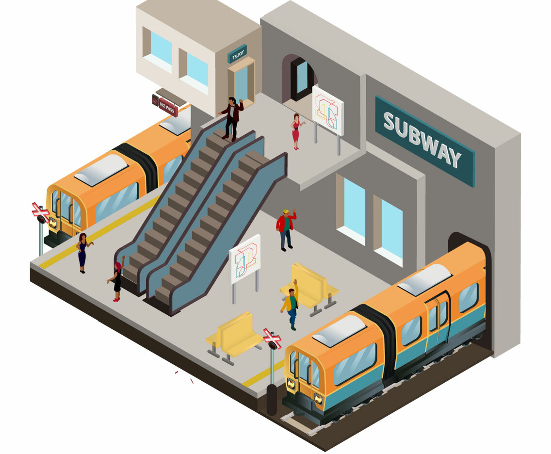 Subway Isometric