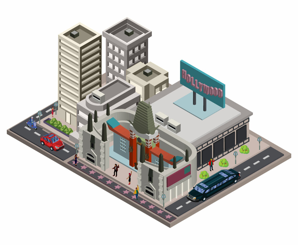 Chinese Theatre Isometric
