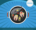 Friday Fish Fry Seafood Advertising Template