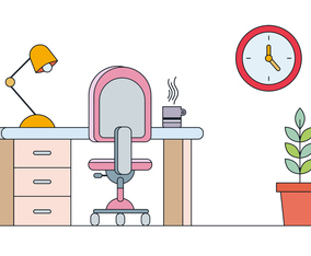 Desk Vector