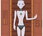 AI Humanoid Female Robot