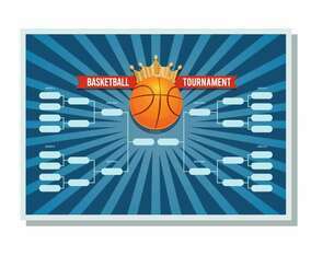 Football Tournament Bracket Poster