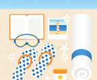 Vector Summer Holiday Travel Elements