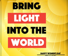 Bring Light Into the World Vector