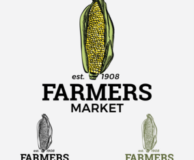 Corn Farmers Market Logo