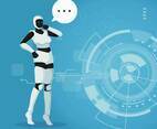 Ai Robot Vector Illsutration