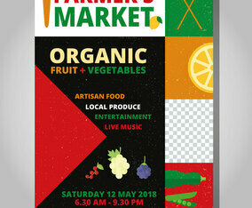 Farmer's Market Flyer Template