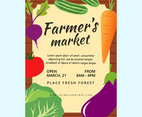 Famers Market Flyer Template