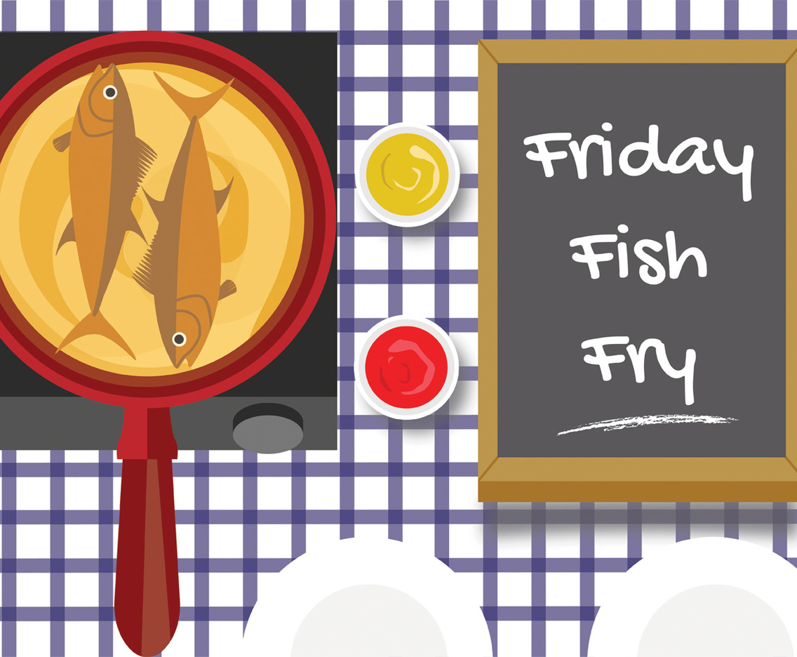 Friday Fish Fry Vector Design