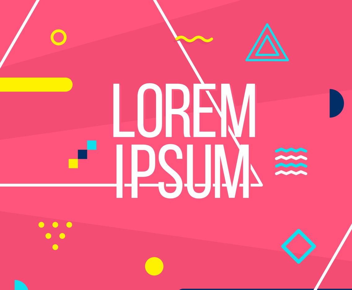 Abstract Memphis Background