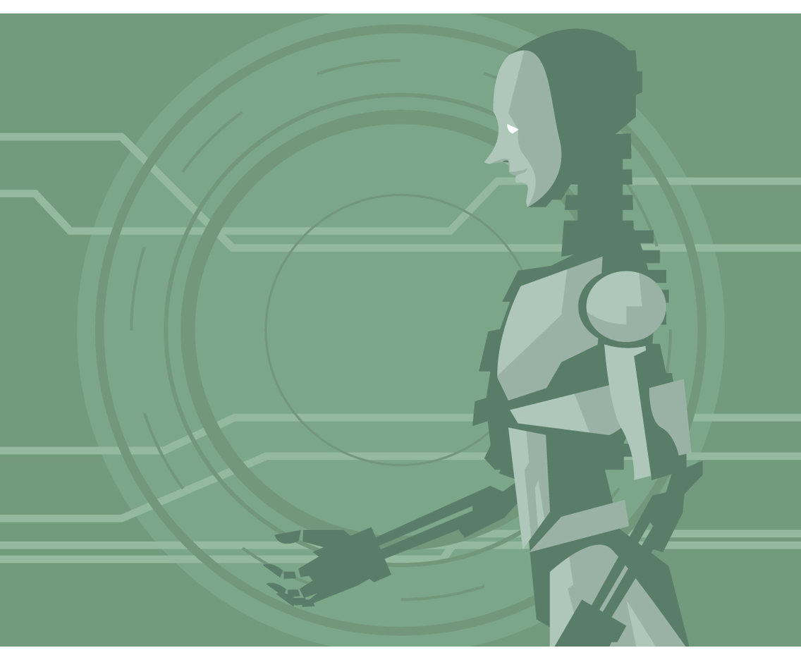 Ai Robot Vector
