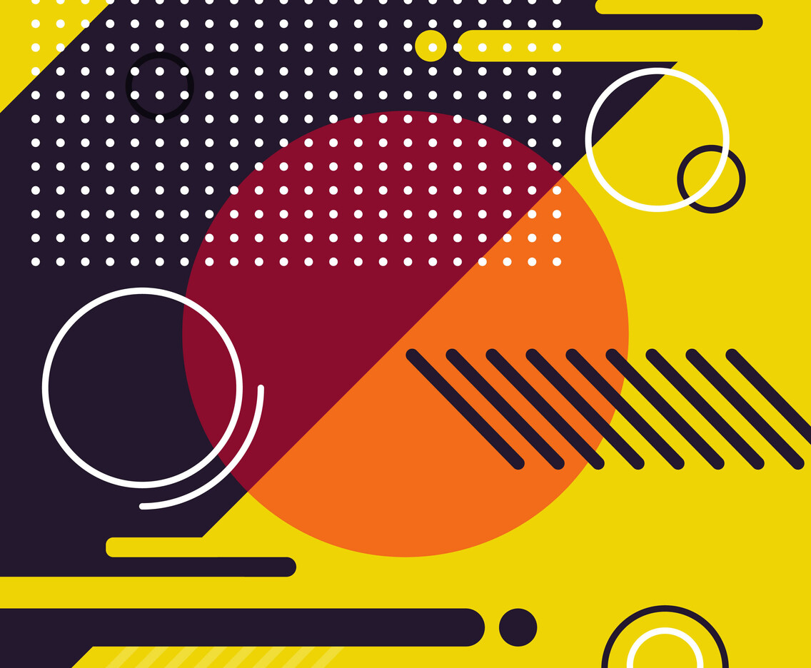 Abstract Memphis Background