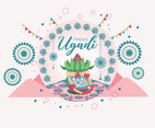 Ugadi Vector