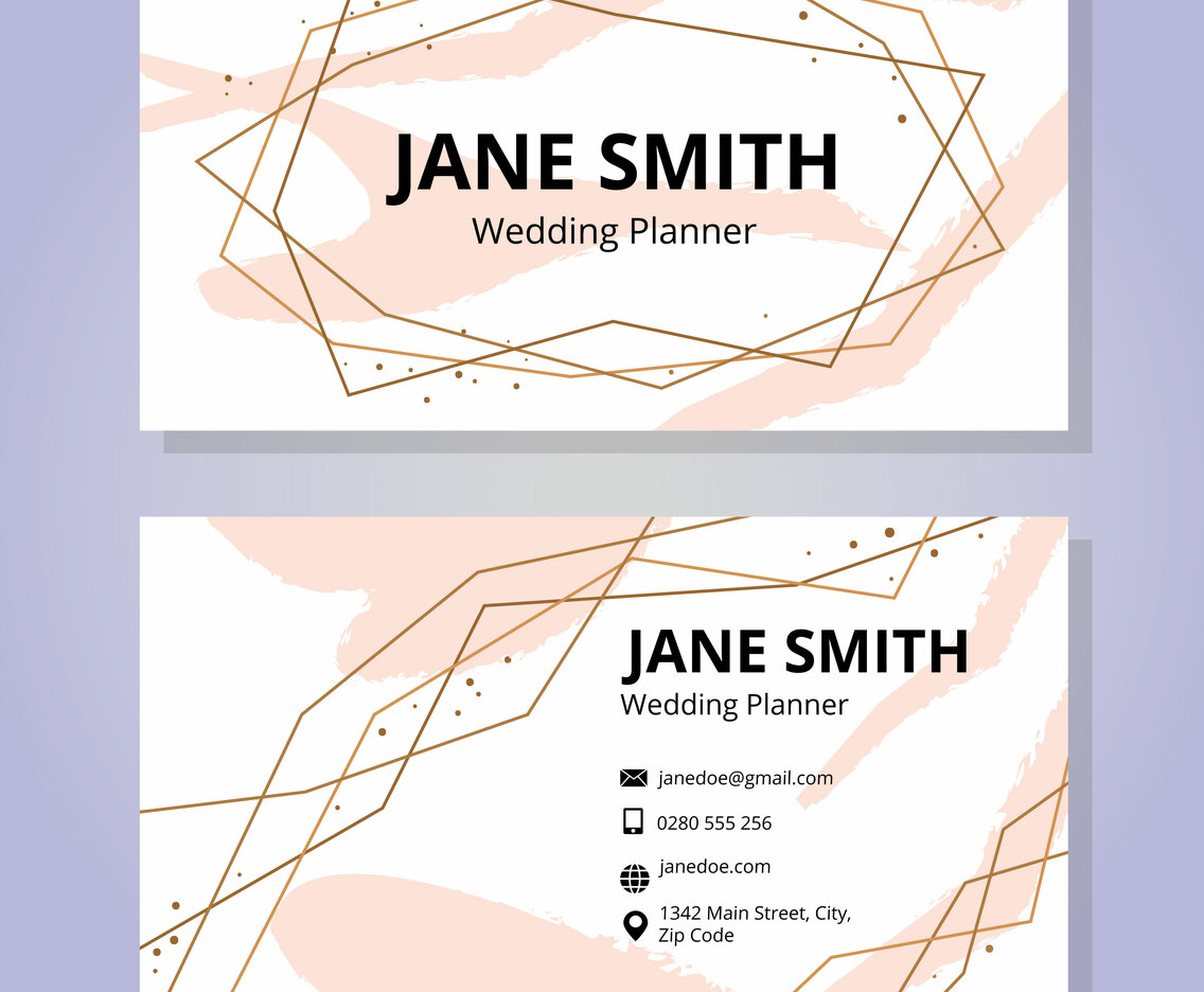 Feminine Business Card Template