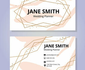 Feminine Business Card Template