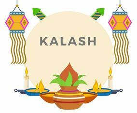 Flat Kalash Vector Illustration