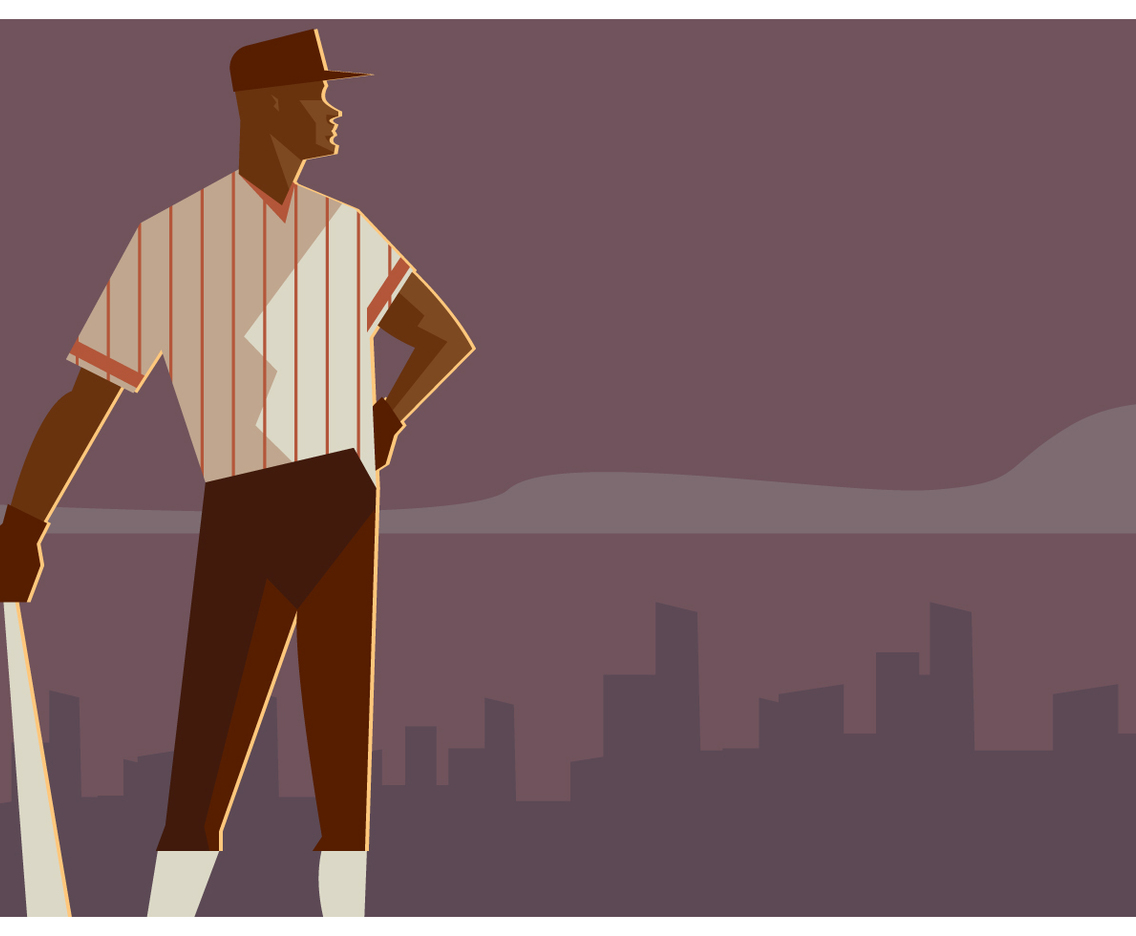 Baseball Player Vector