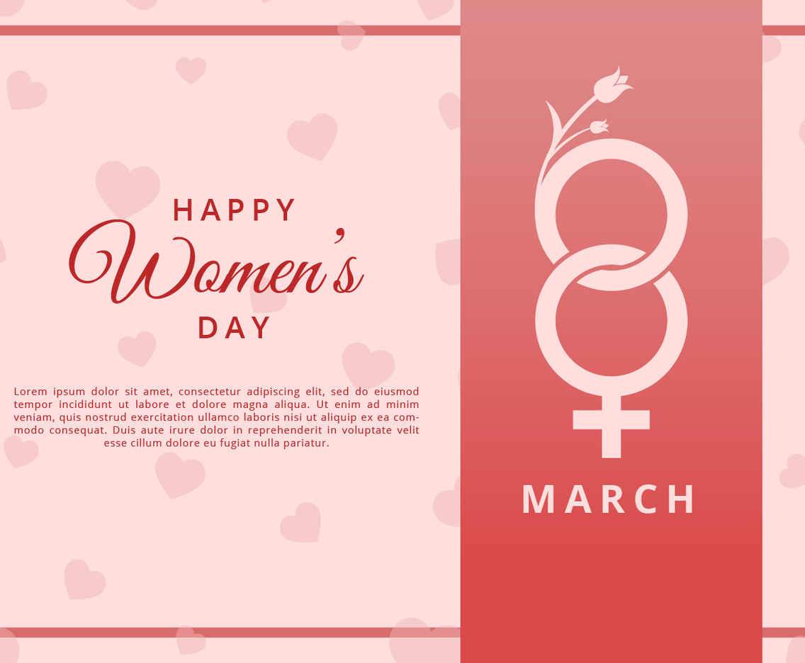 Happy Womens Day Greeting Card