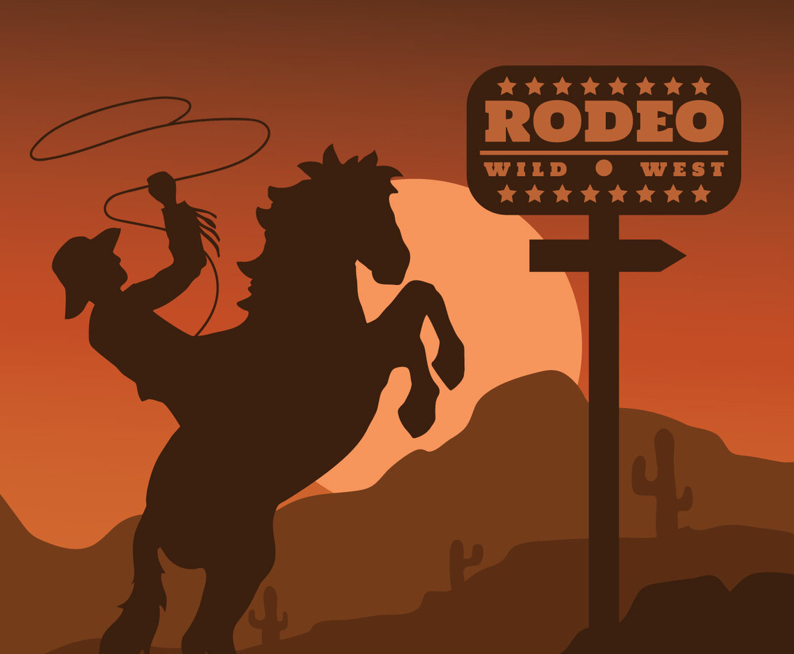 Rodeo Silhouette