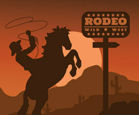 Rodeo Silhouette