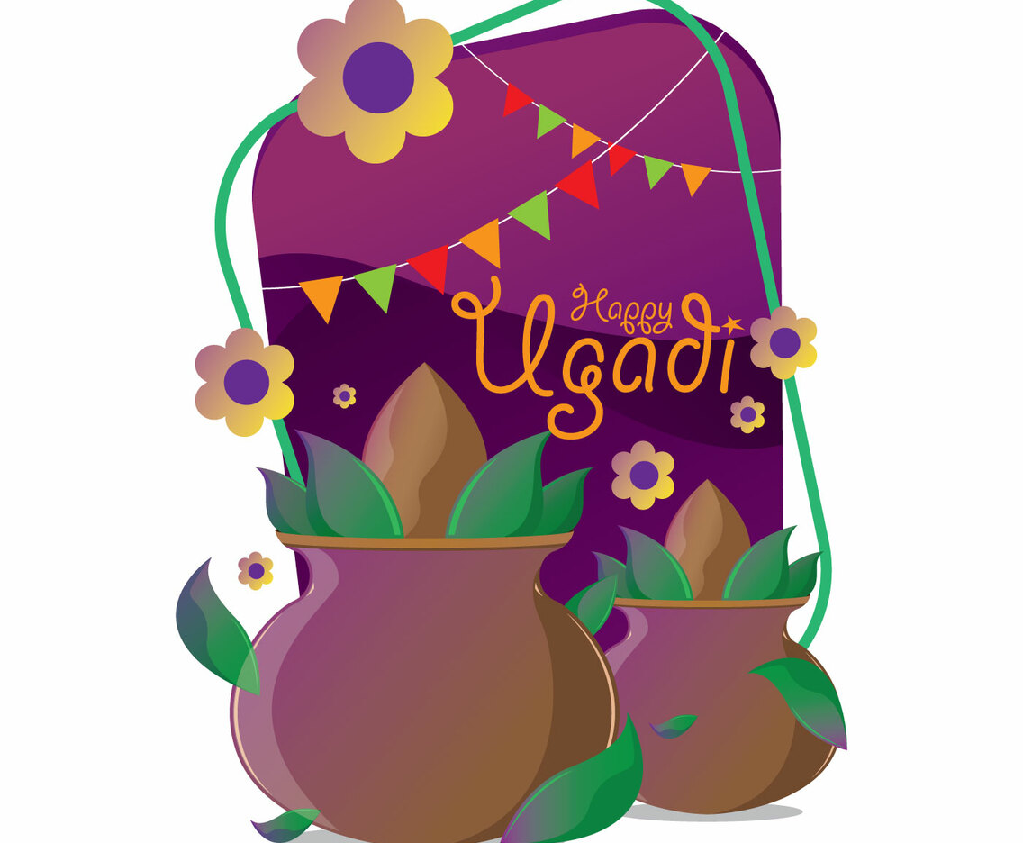 Ugadi Celebration Vector