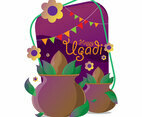 Ugadi Celebration Vector