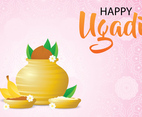Present Day of Ugadi Background