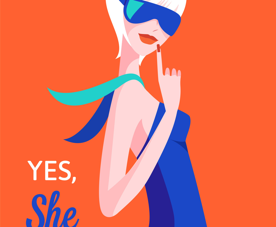 International Women’s Day Vector Pop Art Poster