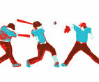 Baseball Player Vector Pack